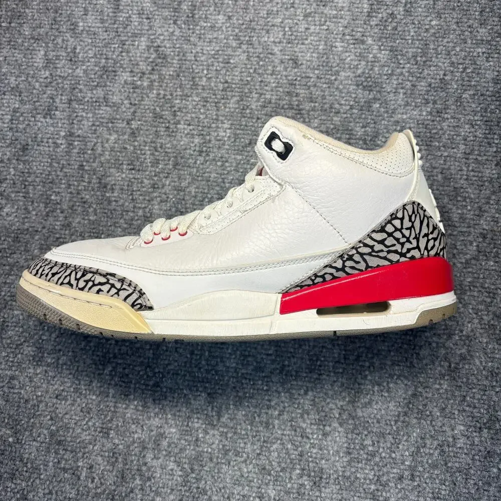 Nike Air Jordan 3 Retro Katrina Hall of Fame 136064-116 Size 10.5
